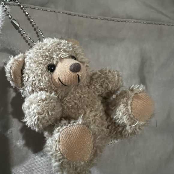 Teddy Bear Brown Plush Keychain - Picture 4 of 4